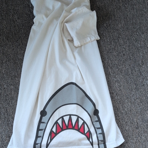 Kids White Graphic T-Shirt - Picture 2 of 5